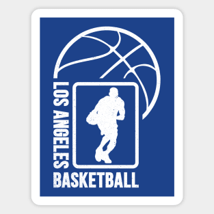 Los Angeles Basketball 02 Magnet